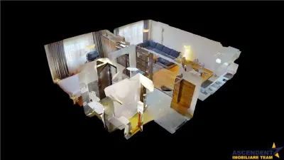 Apartament doua camere, decomandat, 64mp,parcare securizata,Central,Brasov - foto 7