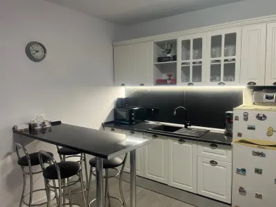 Studio complet utilat, Costinesti, zona Nibiru, 50 mp cu terasa amenajata - foto 7