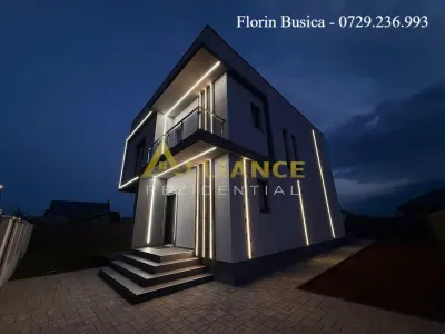 Vila individuala P+1E cu finisaje de lux ~ 4 camere 3 bai ~ 540mp teren - Berceni