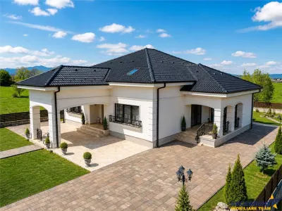 Resedinta privata la poalele Bucegilor, 350 mp, facilitati, 1.250 mp teren, Rasnov - foto 3