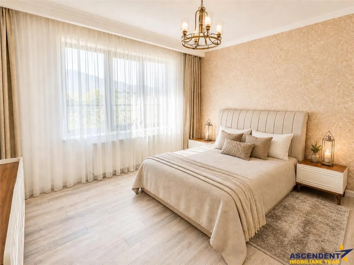 Resedinta privata la poalele Bucegilor, 350 mp, facilitati, 1.250 mp teren, Rasnov - foto 5