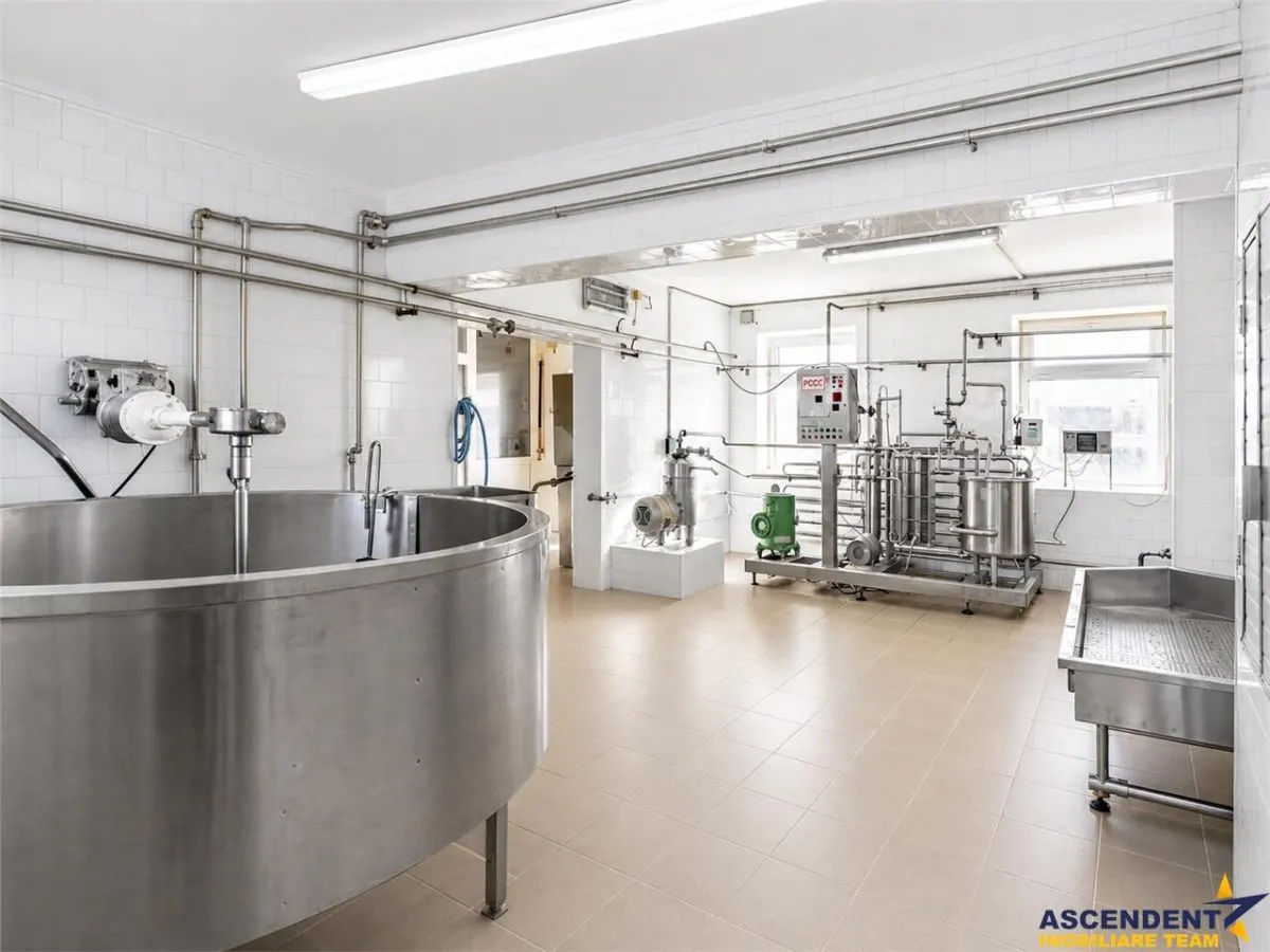 Fabrica de produse lactate+ birouri + 1.300mp teren, Ilieni, Covasna - foto 2