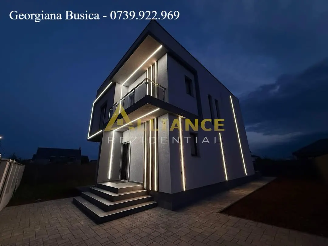 Vila individuala P+1E cu finisaje de lux || 4 camere 3 bai || 540mp teren - foto 1