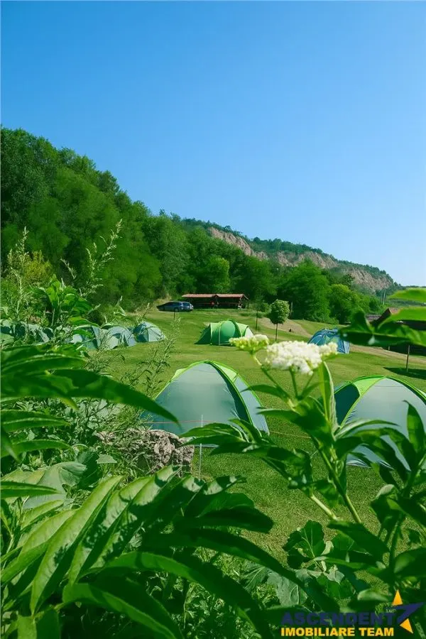 Transilvania Camping, domeniu de 14.400mp,Sanmarghita de Mures:2cladiri, apartamente,potential exceptional - foto 1