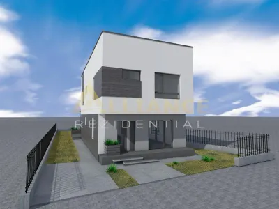 Casa individuala P+1E - 4 camere 3 bai + dressing - teren 700mp - foto 4