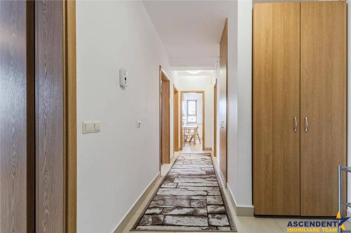 FILM!Apartament 3 camere,2 bai, decomandat,accesorizat,parcare privata,Tractorul- Brasov. - foto 3