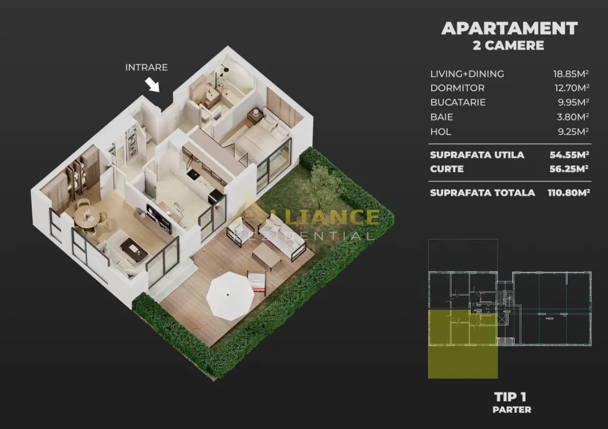 Ame Residence Exclusivitate  Proiect nou ap 2 si 3 camere - foto 10