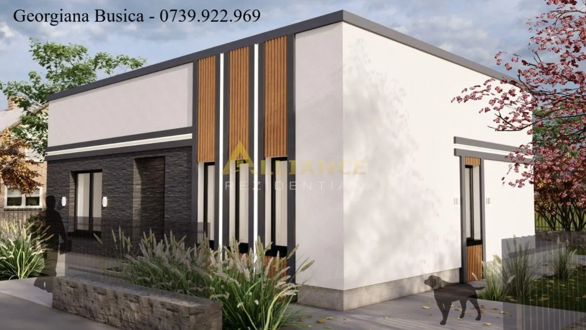 Casa individuala parter || 4 camere 2 bai || teren 309mp - foto 1