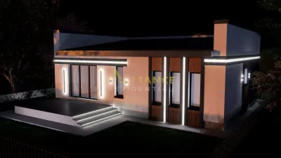 Casa individuala parter || 4 camere 2 bai || teren 309mp - foto 7