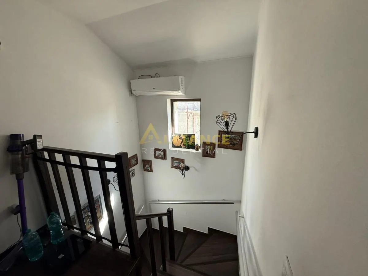 Vila individuala P+M || 4 camere 2 bai ||teren 258mp || - foto 7