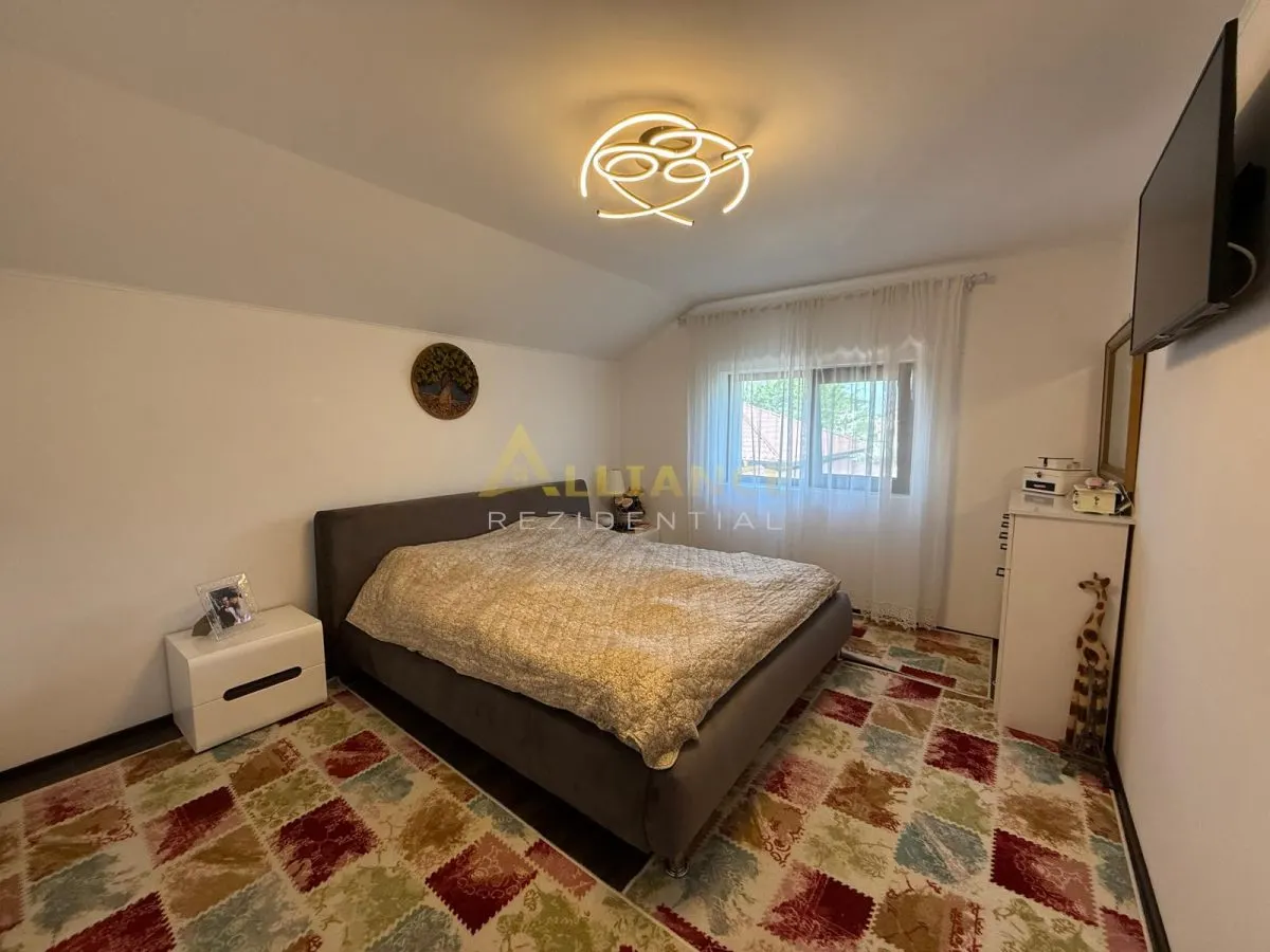 Vila individuala P+M || 4 camere 2 bai ||teren 258mp || - foto 9