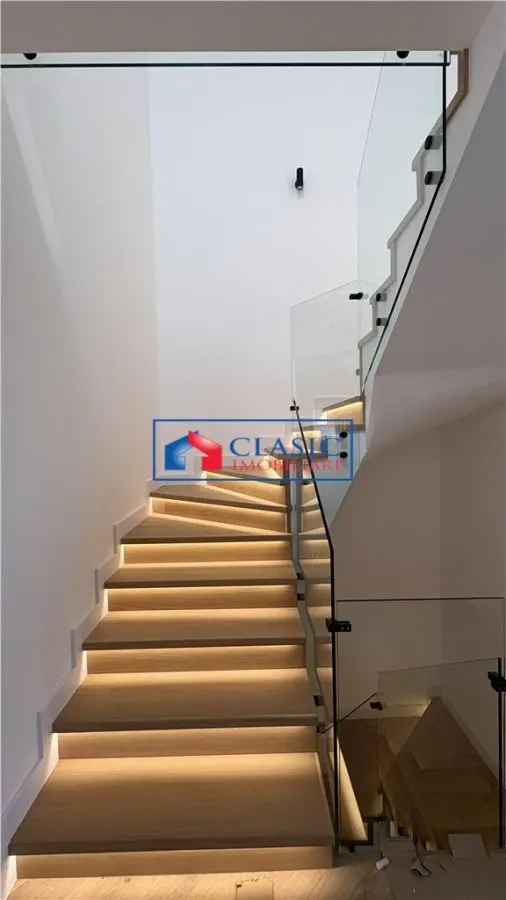 Vanzare duplex 5 camere teren 270 mp finisat modern in Floresti- zona Vivo Mall - foto 4