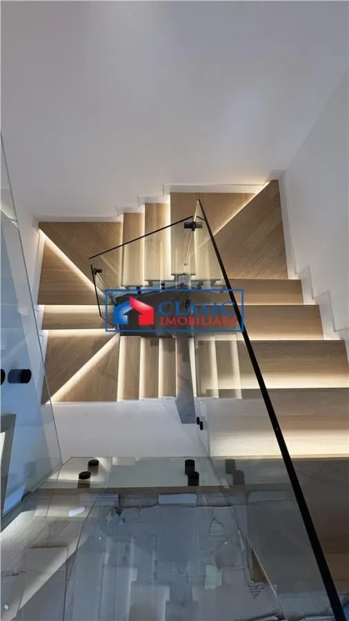 Vanzare duplex 5 camere teren 270 mp finisat modern in Floresti- zona Vivo Mall - foto 9