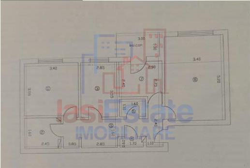 Apartament 3 camere zona Nicolina - foto 9