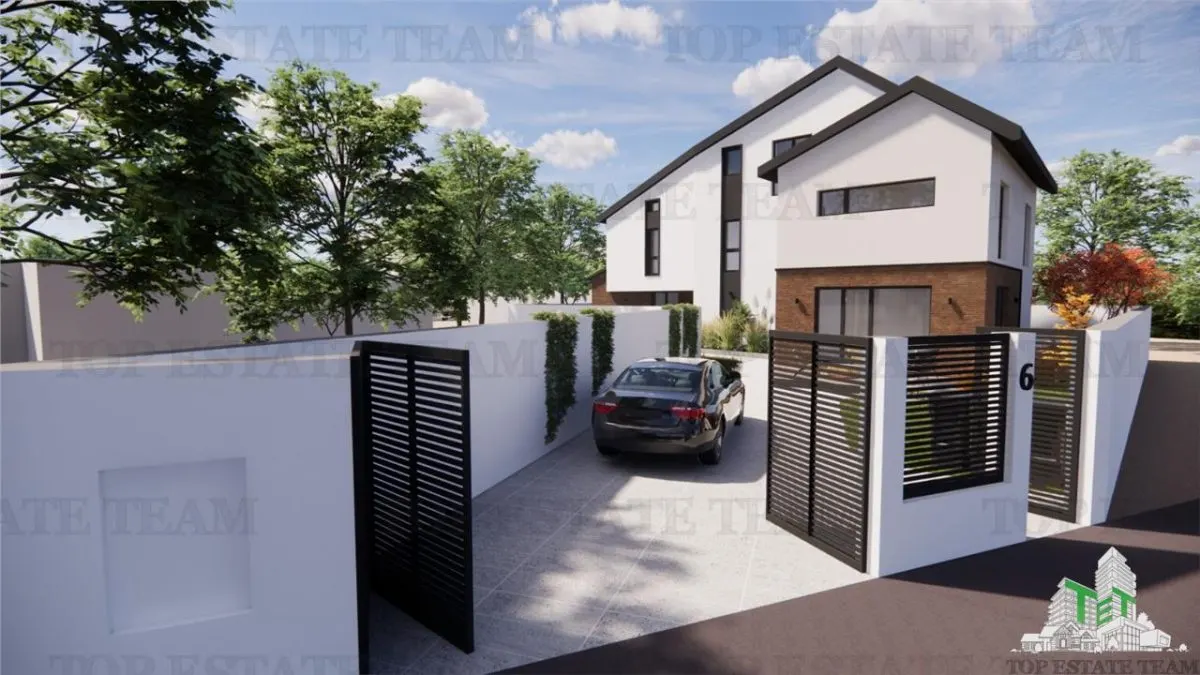 Vanzare teren cu autorizatie pentru vila p +1+ M metrou Ion Mihalache - foto 2