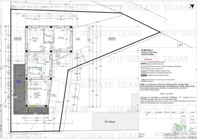 Vanzare teren cu autorizatie pentru vila p +1+ M metrou Ion Mihalache - foto 10