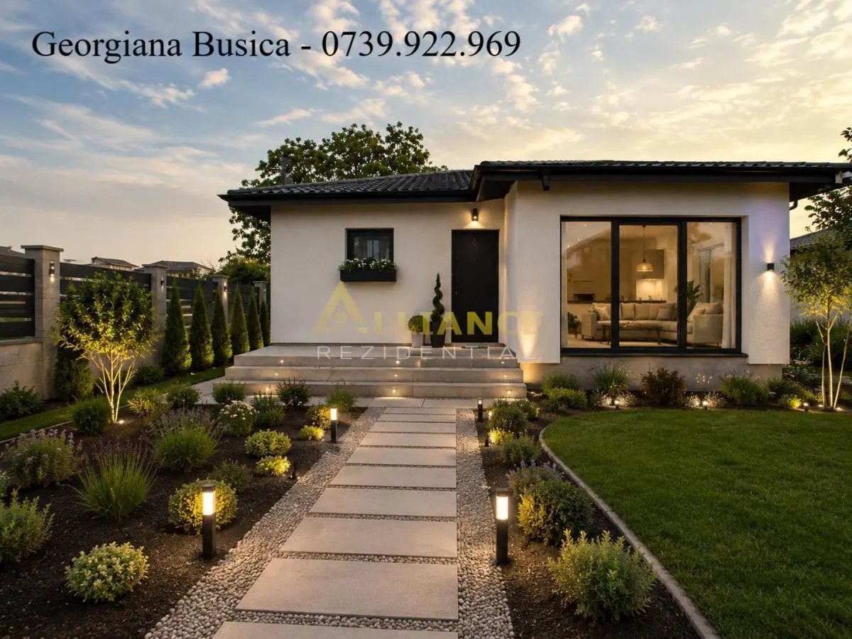 Casa individuala parter || 3 camere o baie || teren 250mp - foto 1