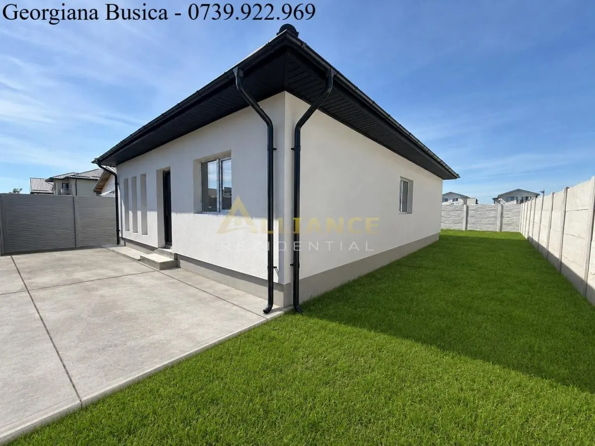 Vila individuala P+M || 4 camere 2 bai ||teren 363mp || - foto 1