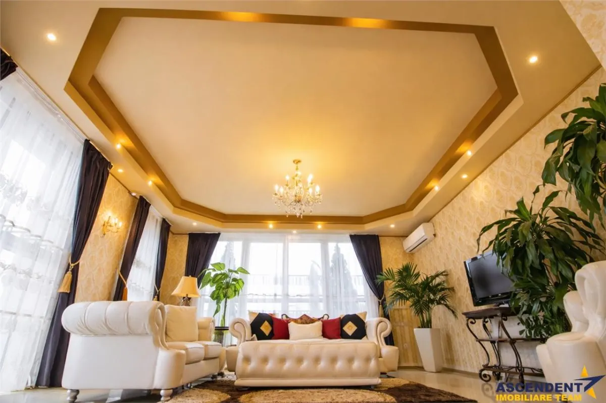 Penthouse extravagant,living spectaculos, semineu,terase generoase,Avantgarden, Brasov - foto 10