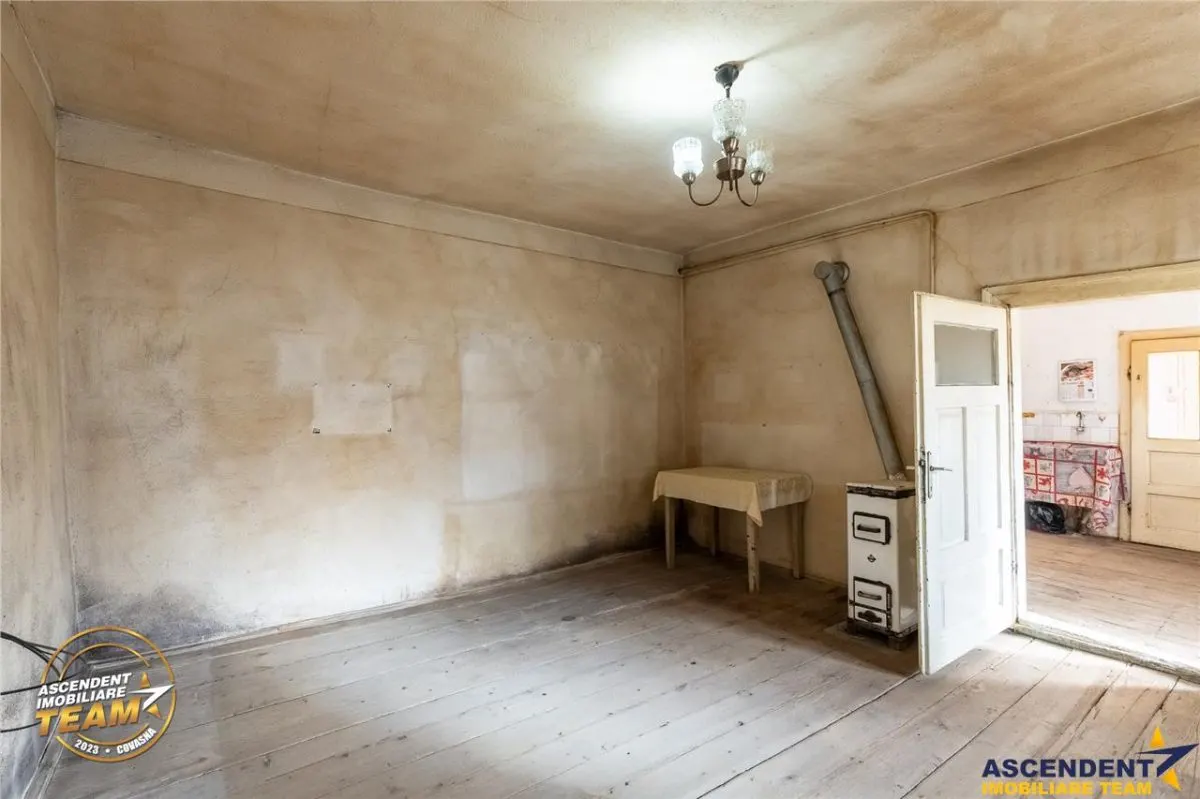 Casa din lemn, teren 384 mp: oportunitate  renovare, Simeria,  Sfantu Gheorghe, Covasna - foto 18
