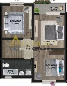 Vila cu 4 camere - 2 bai | Gata de mutare | Popești zona noua - foto 16
