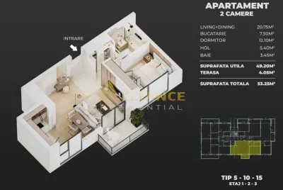 Bloc nou - Preturi accesibile | Proiect modern | Calitate premium - foto 3