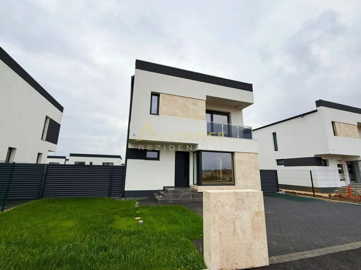 Vila cu 4 camere în ansamblu rezidential exclusiv - Comuna Berceni - foto 2
