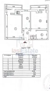 Apartament 2 camere Nicolina - foto 4
