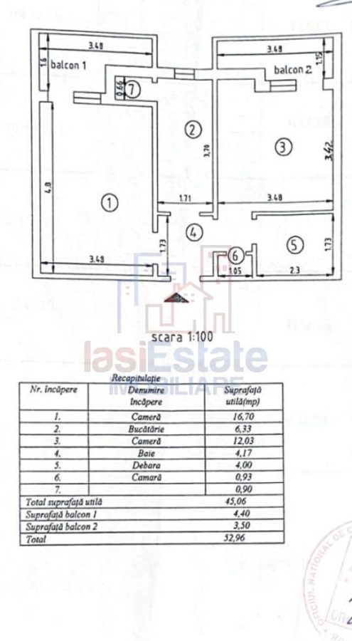 Apartament 2 camere Nicolina - foto 8