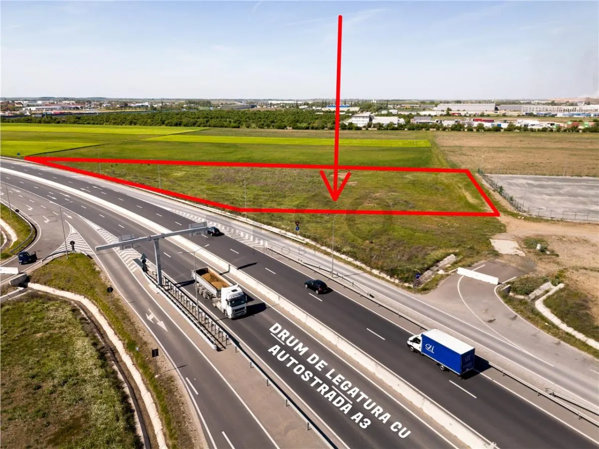 RECO Teren intravilan de vanzare â€“ deschidere la DEx,16 acces direct zona industriala - foto 1