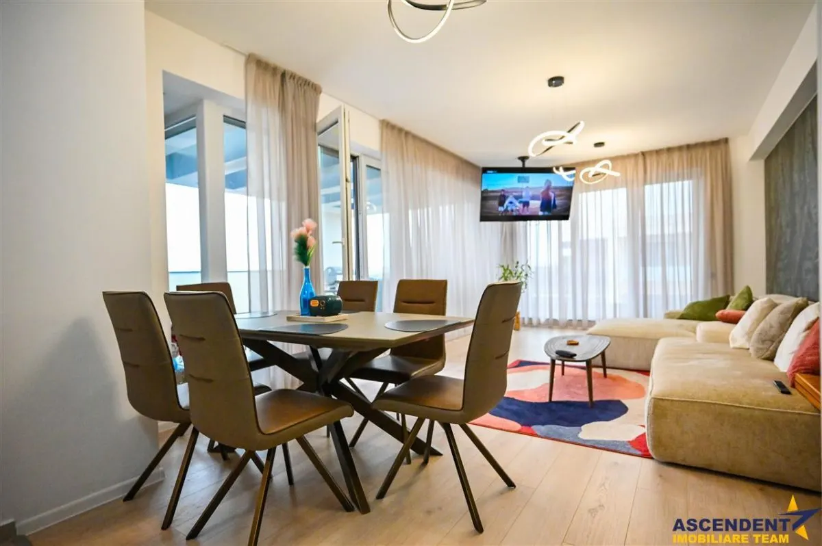 Premium Penthouse,echipat,parcare subterana,50 mp terasa,Qualis,Tractorul, Brasov - foto 1