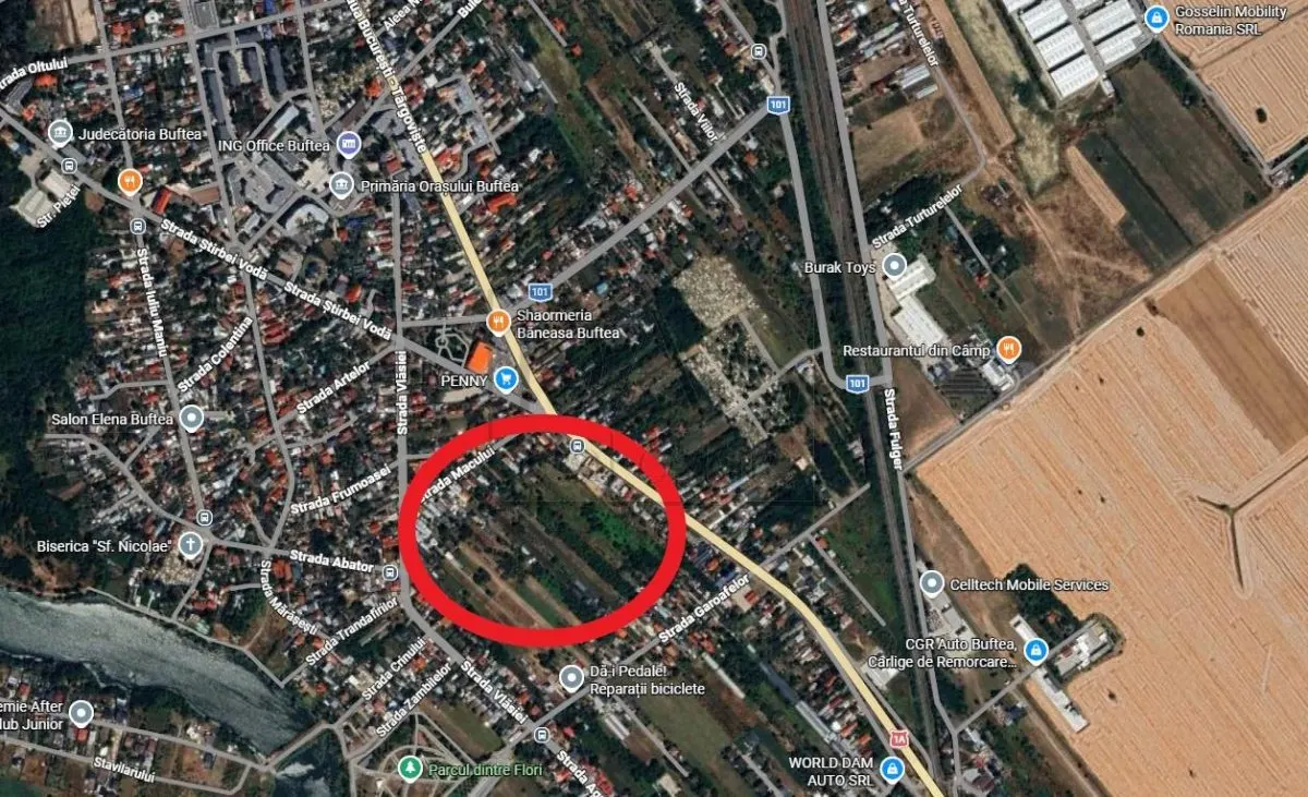 Teren intravilan | Buftea | 100m Sos. Bucuresti-Targoviste - foto 1
