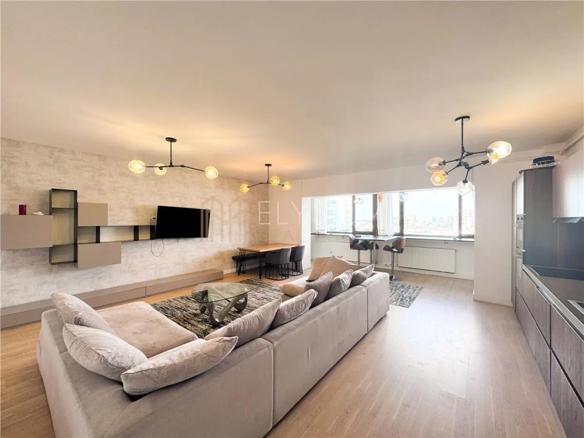 Apartament de inchiriat 3 camere Herastrau Nordului - foto 4