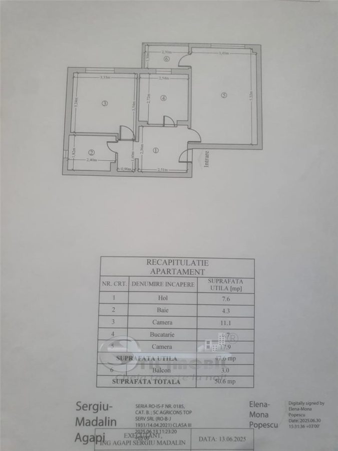 Apartament 2 Camere - Nicolina 2, Geam la baie - foto 8