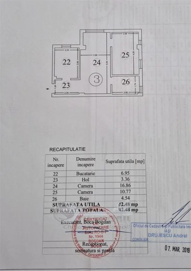 Apartament 2 camere modern, mobilat complet, încălzire în pardoseală â€“ CUG, zonă liniștită - foto 10