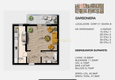 3 camere, 2 bai - Complex rezidential modern - confort, calitate si acces rapid la metrou - foto 15
