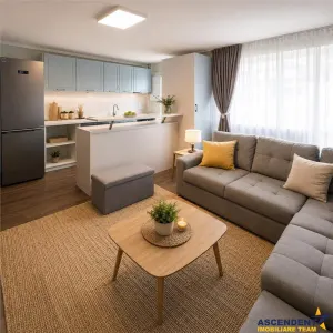 Apartament 3 camere, decomandat, etaj 1, bloc tip vila, Tractorul, Brasov - foto 1