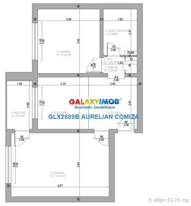 Apartament 2 camere Aviatiei, etaj 2/4 - foto 10