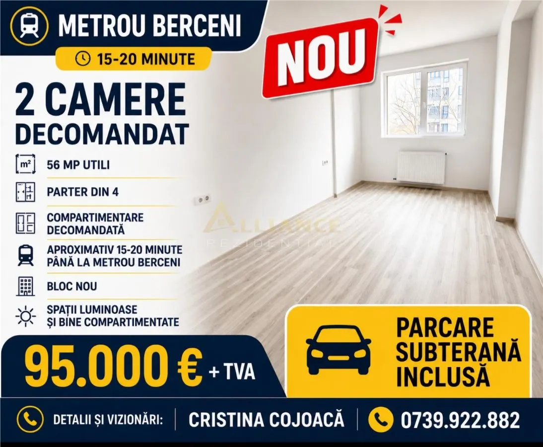 Apartament 2 camere Popesti Leordeni Metrou Berceni - foto 1