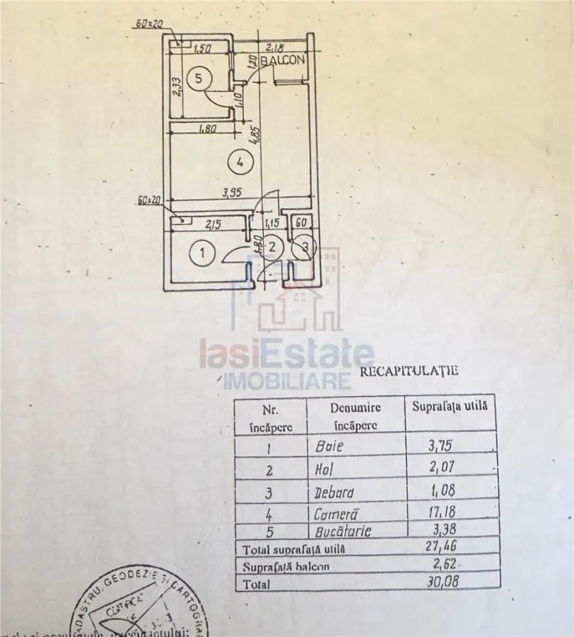 Garsoniera zona str Plaiesilor - Alexandru cel Bun - foto 2