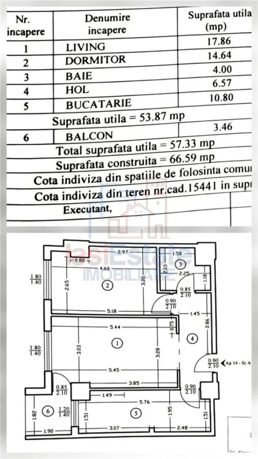 Apartament 2 Camere Nicolina 2 - foto 7