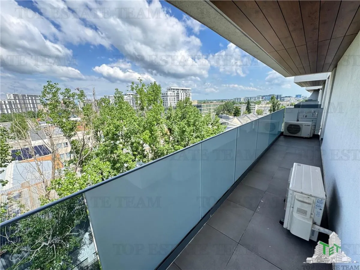 Apartament spectaculos | Nusco City â€“ Aviatiei | 185 mp total | Terase generoase - foto 13