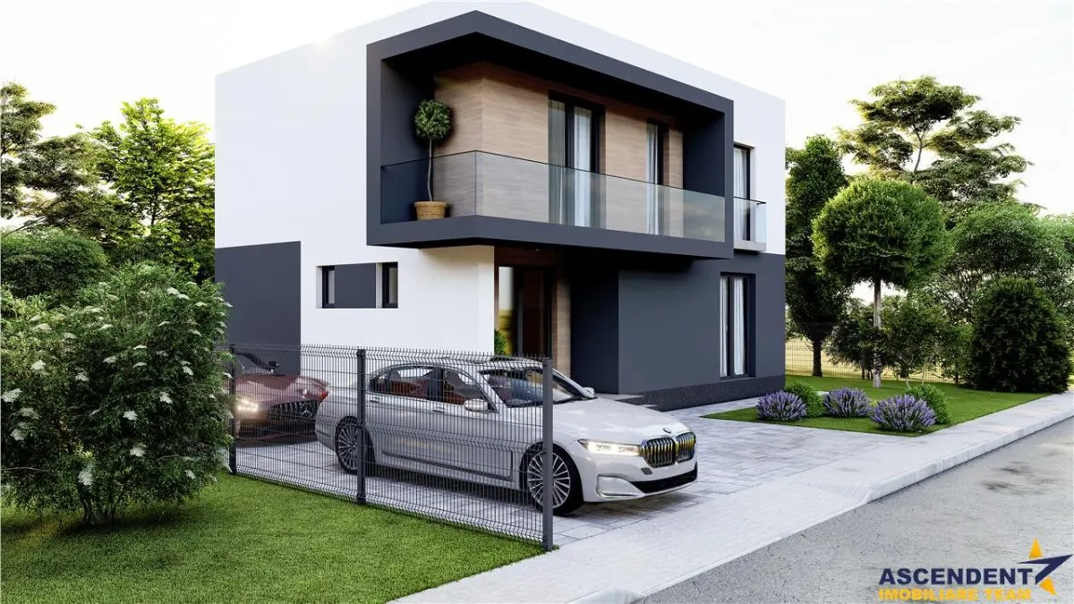 Design minimalist, rafinament maxim â€“ Casa ta moderna in Sanpetru - foto 25