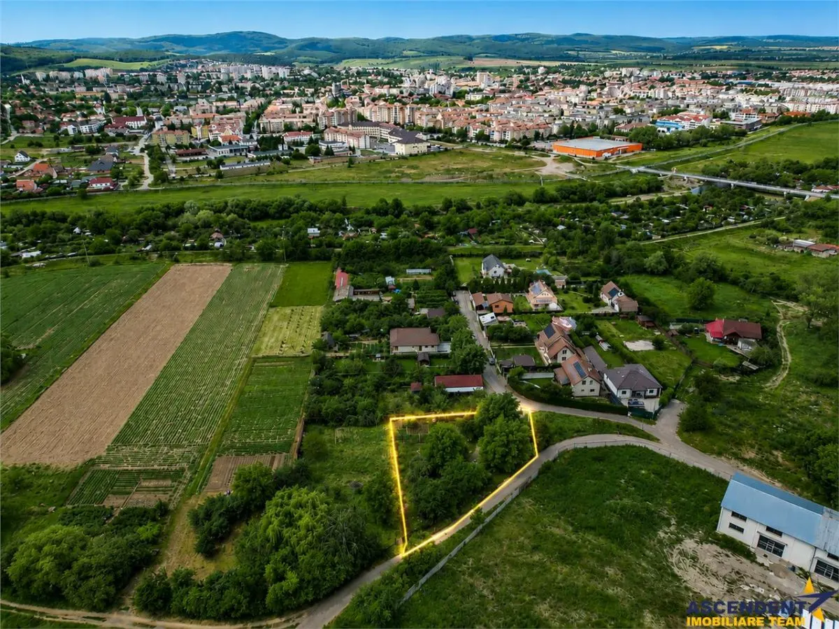 FILM!Teren intravilan+autorizatie constructie casa+anexe,aria Kula Kert,Sfantu Gheorghe - foto 1