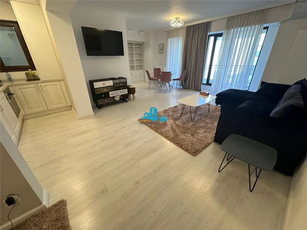Inchiriere apartament 2 camere, 75mp, 2 bai, bloc 2015, parcare - foto 1