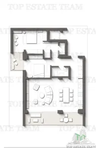 Apartament Premium cu 3 camere cu terase | Vedere directa la mare si padure - Proiect exclusivist Olimp,Constanta - foto 2