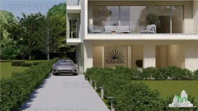 Apartament Premium cu 3 camere - Gradina privata si terasa | Intre padure si mare - Proiect exclusivist, Olimp, Constanta - foto 9