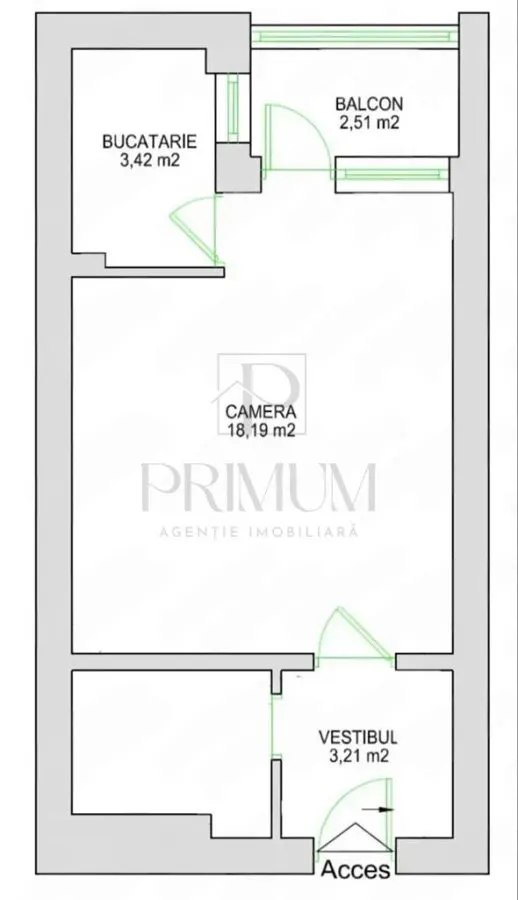 CIRCUMVALATIUNII | 1 CAMERA | MOBILAT-UTILAT | LIFT | LUX - foto 6