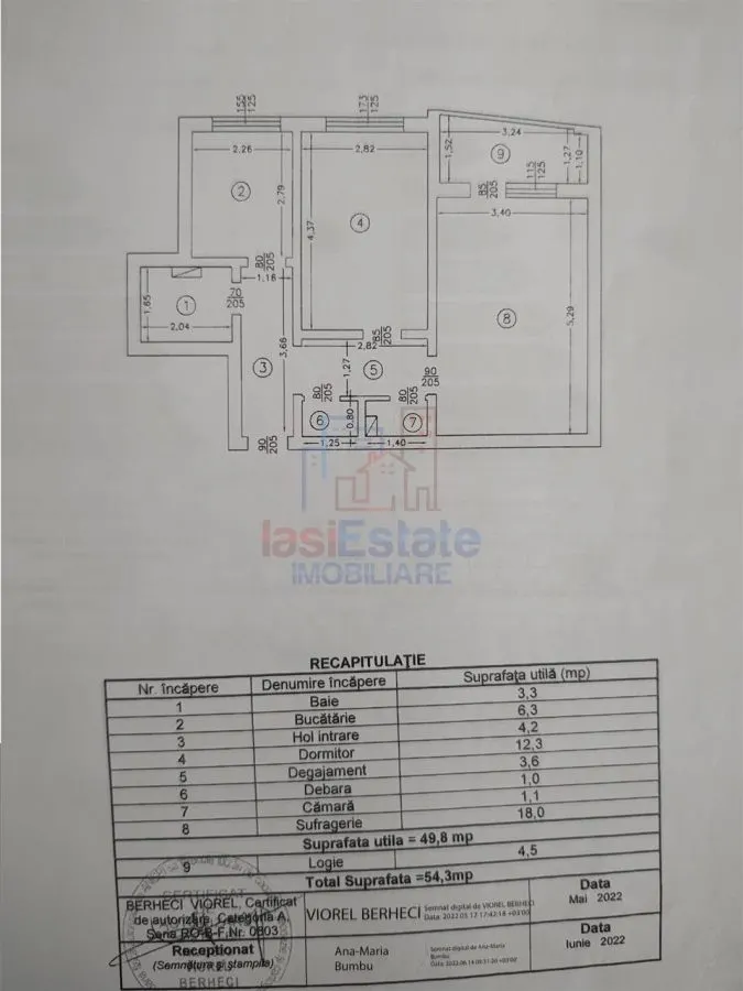 Zona Podu Ros Apartament 2 camere Decomandat - foto 4