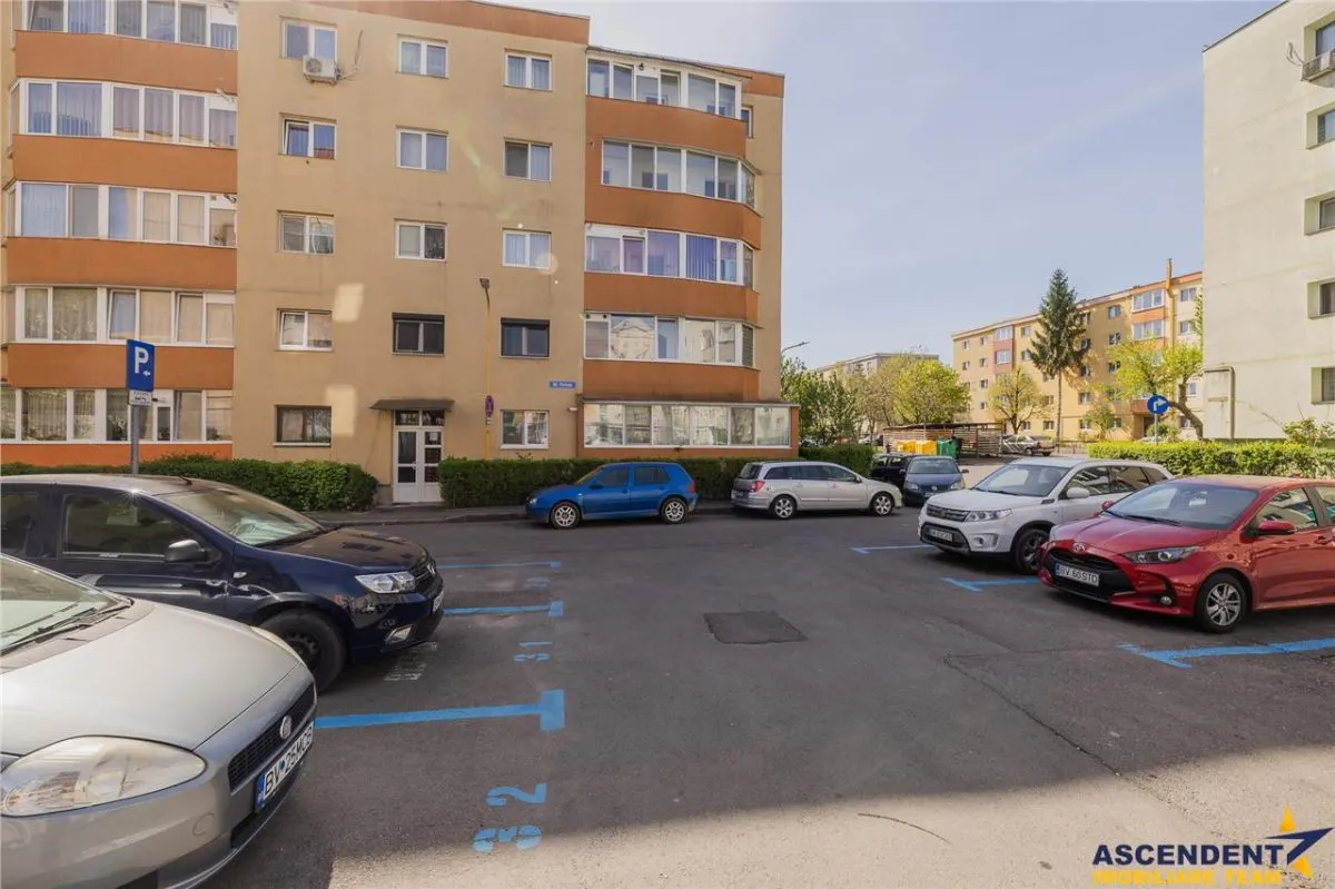 Apartament decomandat, 2 camere, insorit, balcon, loc parcare, 2 boxe. Astra, Brasov. - foto 13